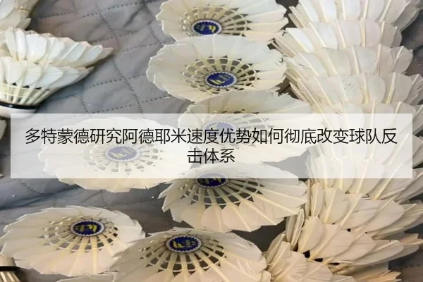 多特蒙德研究阿德耶米速度优势如何彻底改变球队反击体系